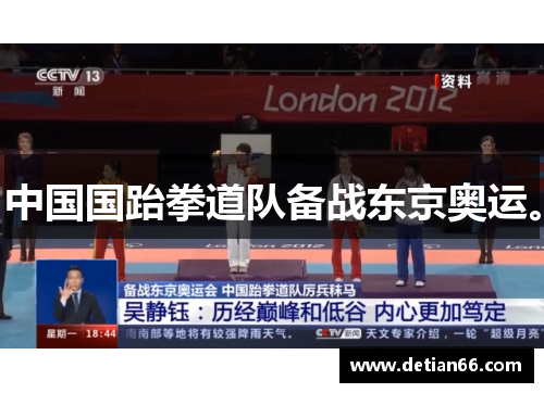 中国国跆拳道队备战东京奥运。